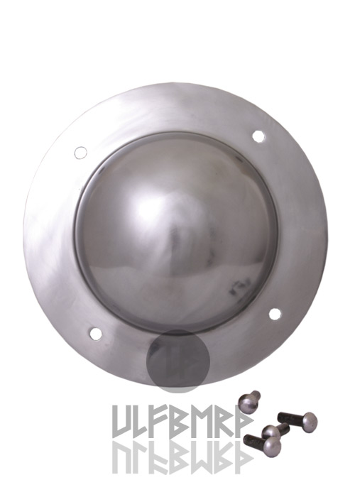 Schildbuckel, 2 mm Stahl, mittel