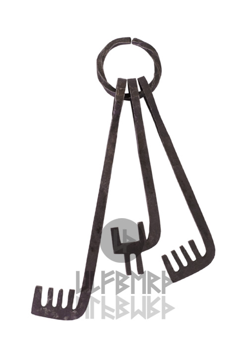 Handgeschmiedeter Schlüsselbund