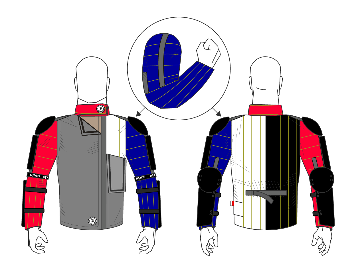 SPES - AP PRO  NG800 HEMA-Jacke Individual