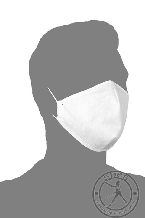 Gesichtsmaske Einfach - Weiß (5 Stück)