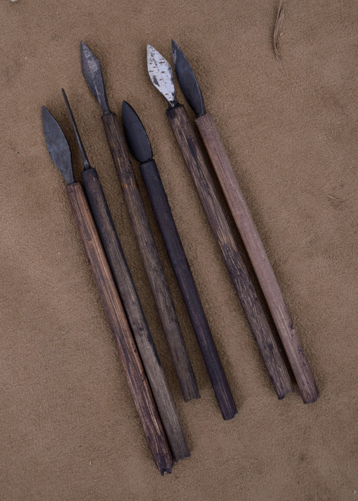 6 Bolzen für Miniarmbrust