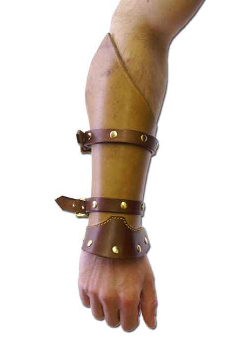 Lederarmschienen Warrior, Paar