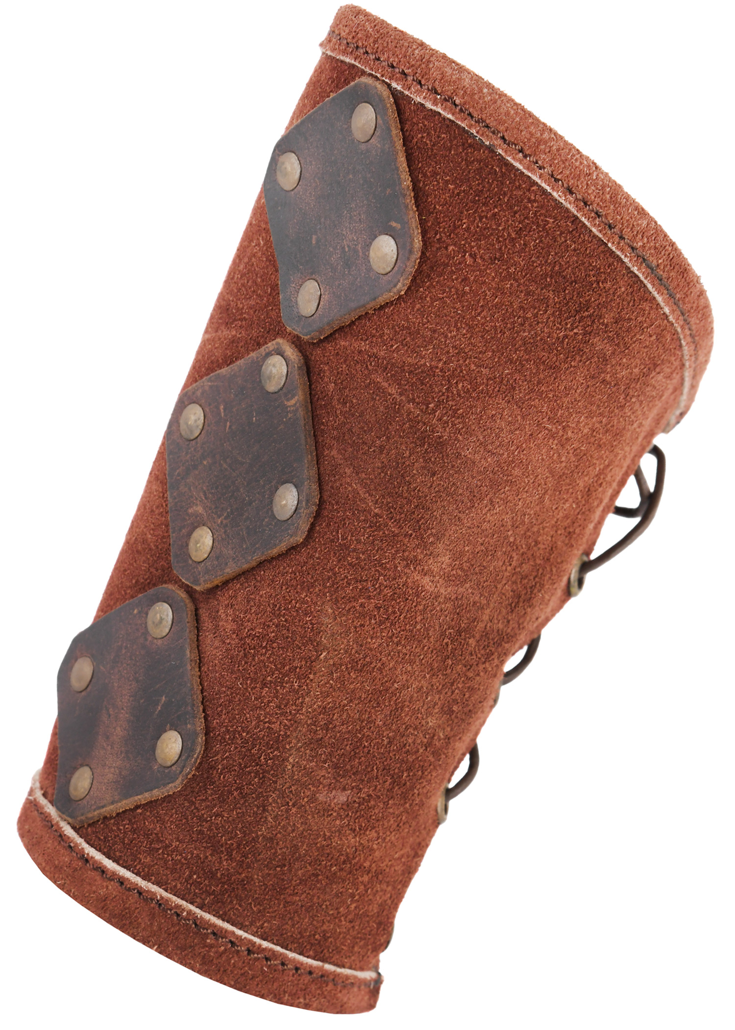 Wildleder Armschützer Vidar, braun, Paar