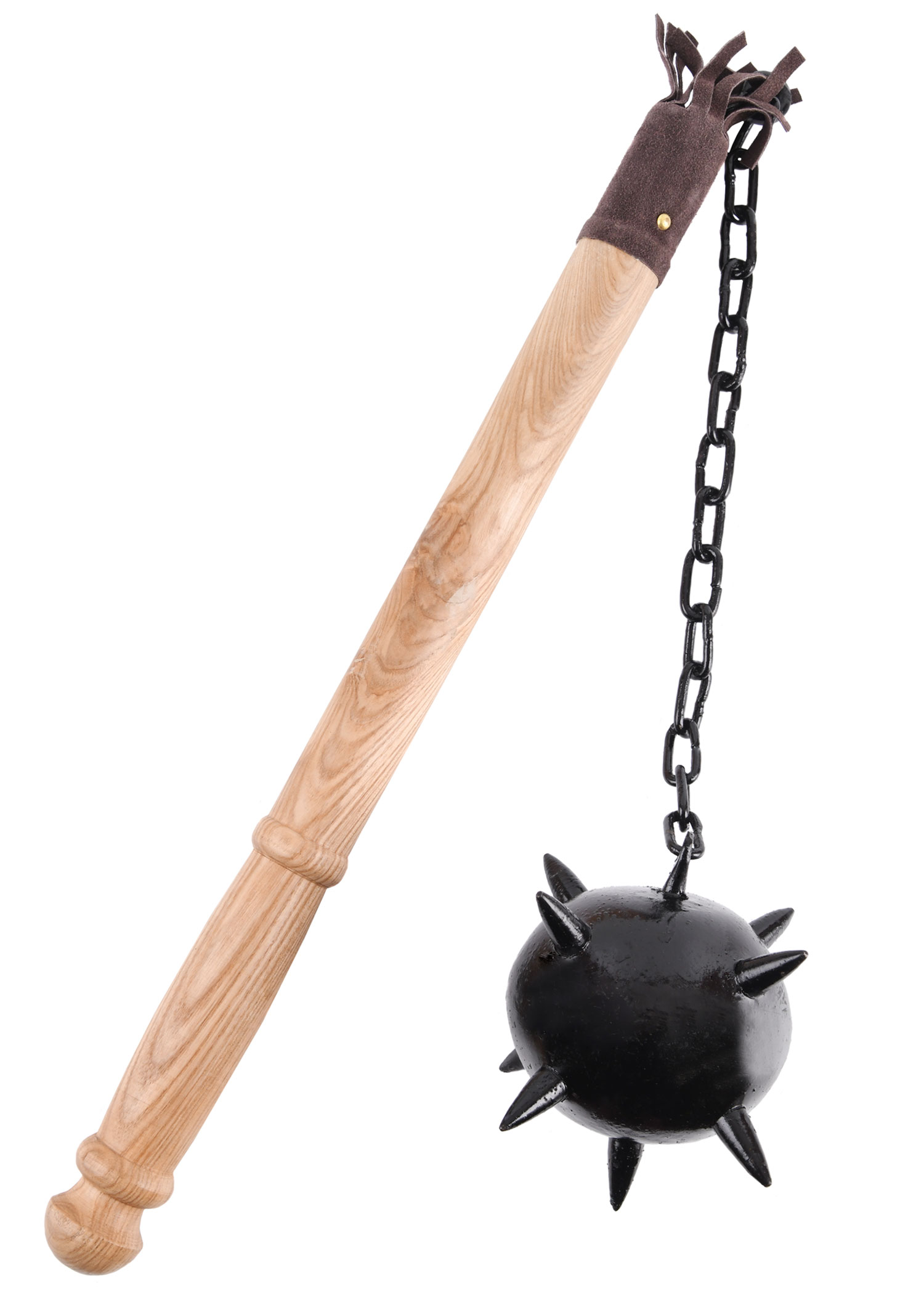 Morgenstern mit einer Eisenkugel