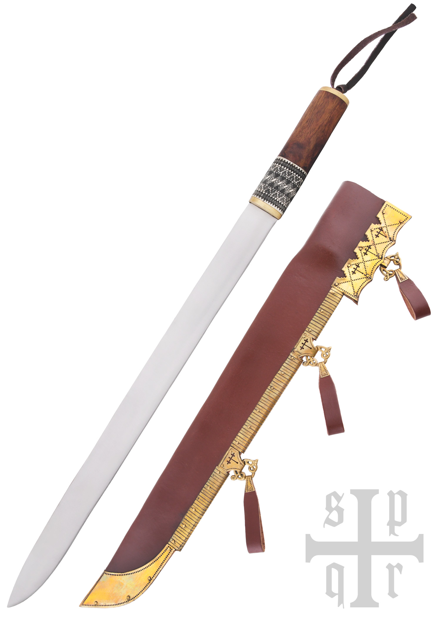 Langsax aus Birka, Wikinger Saxmesser, Karbonstahl