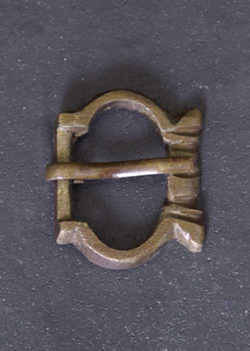 Hochmittelalter Schnalle aus Messing, Nr. 6