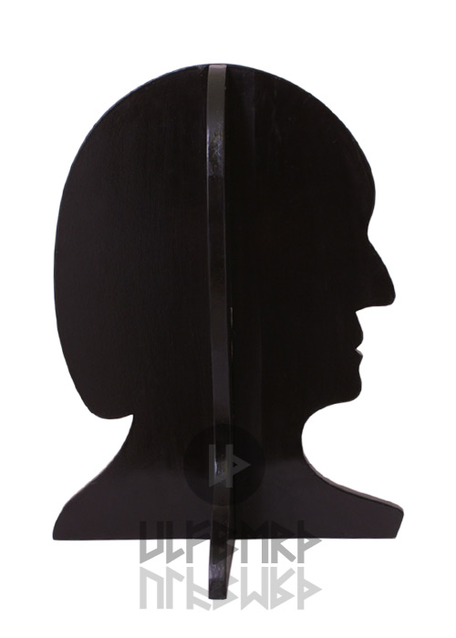 Holzkopf, Display für Kopfbedeckungen/Helme