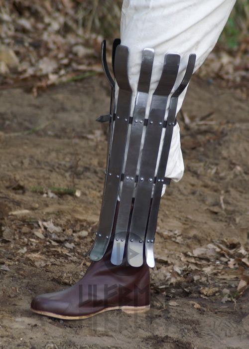 Wikinger Beinschiene, 2mm Stahl