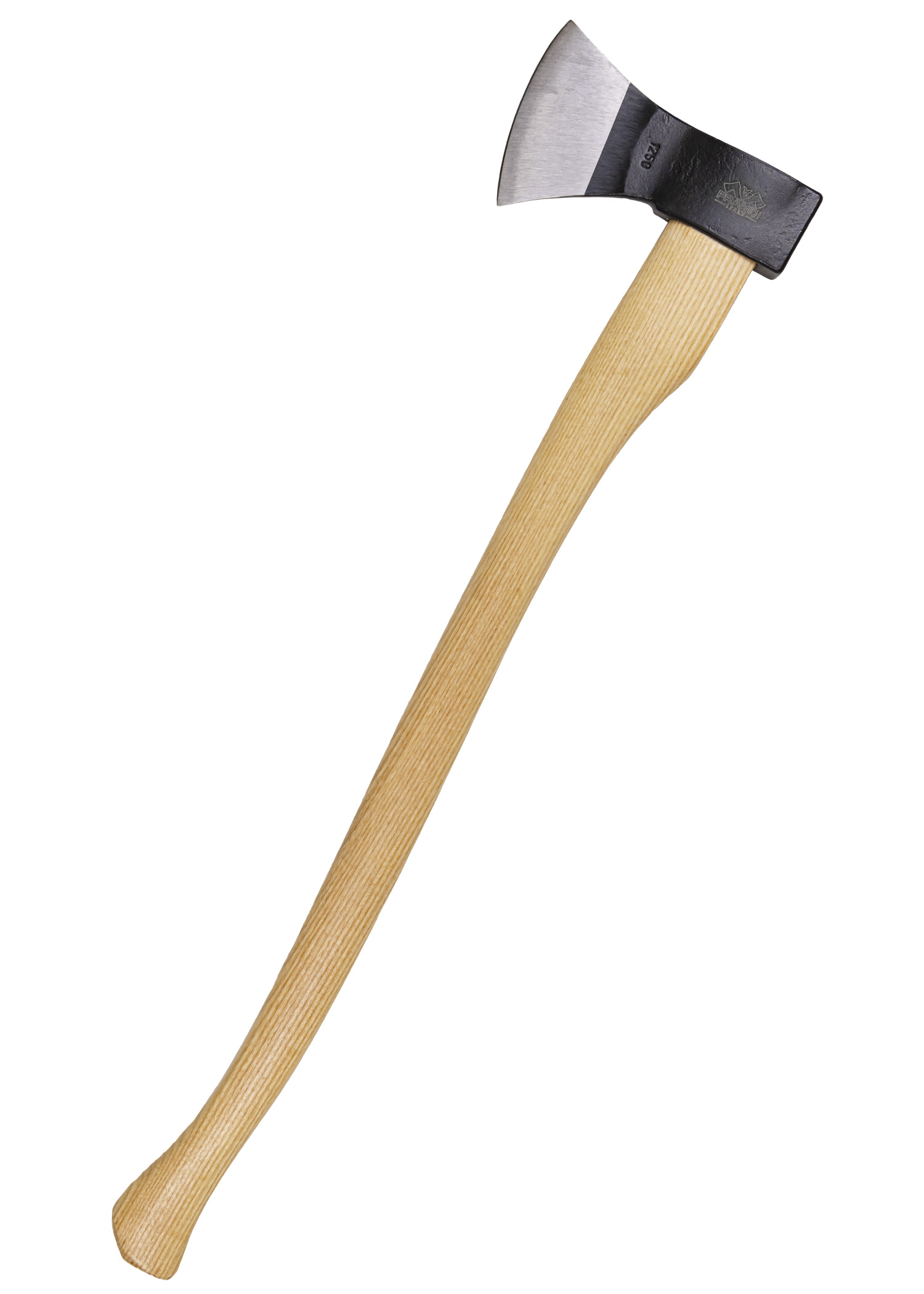 Axt Typ 'Deutsch' mit Stiel aus Eschenholz, DIN 7294, Prandi