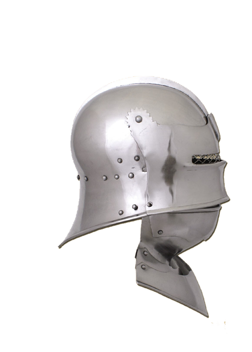 Gotischer Schaller mit Halsberge