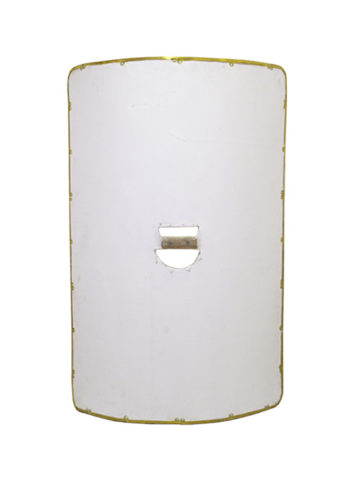 Legionärs-Scutum mit Leinenüberzug, unbemalt