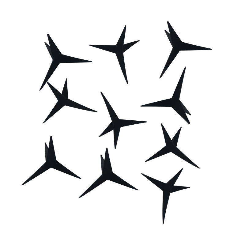 Krähenfüße aus Gummi