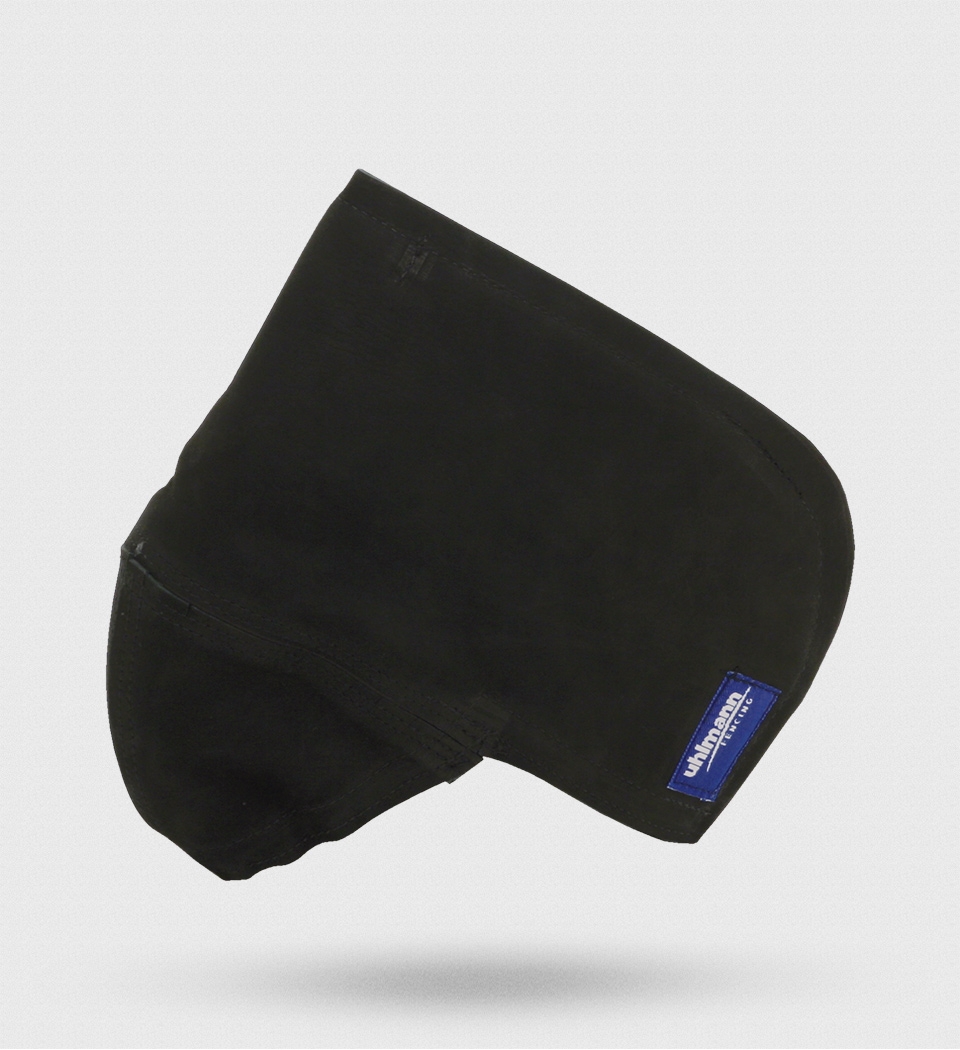 Uhlmann - Maskenhaube aus Leder  für Universalmasken