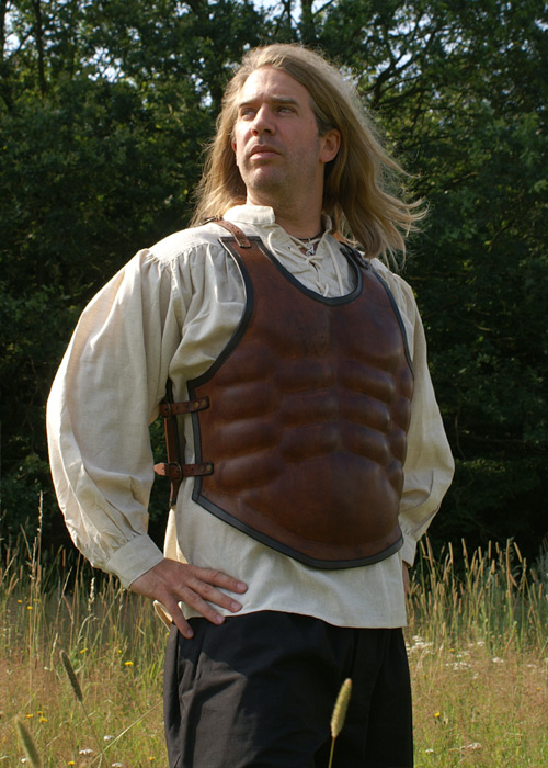 Muskelbrustpanzer aus Leder