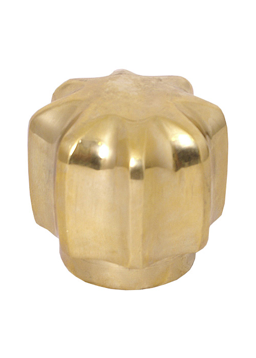 Streitkolbenkopf aus Messing