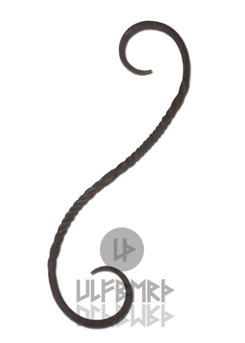 Handgeschmiedeter S-Haken, ca. 29 cm