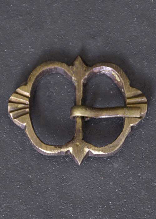 Spätmittelalter Schnalle aus Messing, Nr. 10