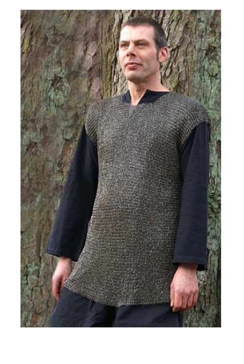 RM Römisches Hilfstruppenhemd, ID6mm, vernietet/gestanzt, Gr. L