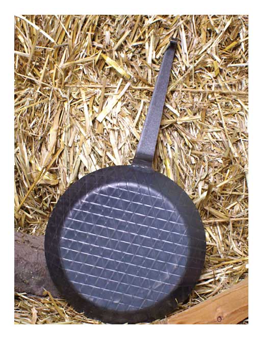 Bratpfanne mit geschmiedetem Hakenstiel, ca. 20 cm