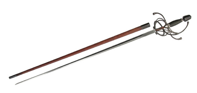 Solingen Rapier antiqued