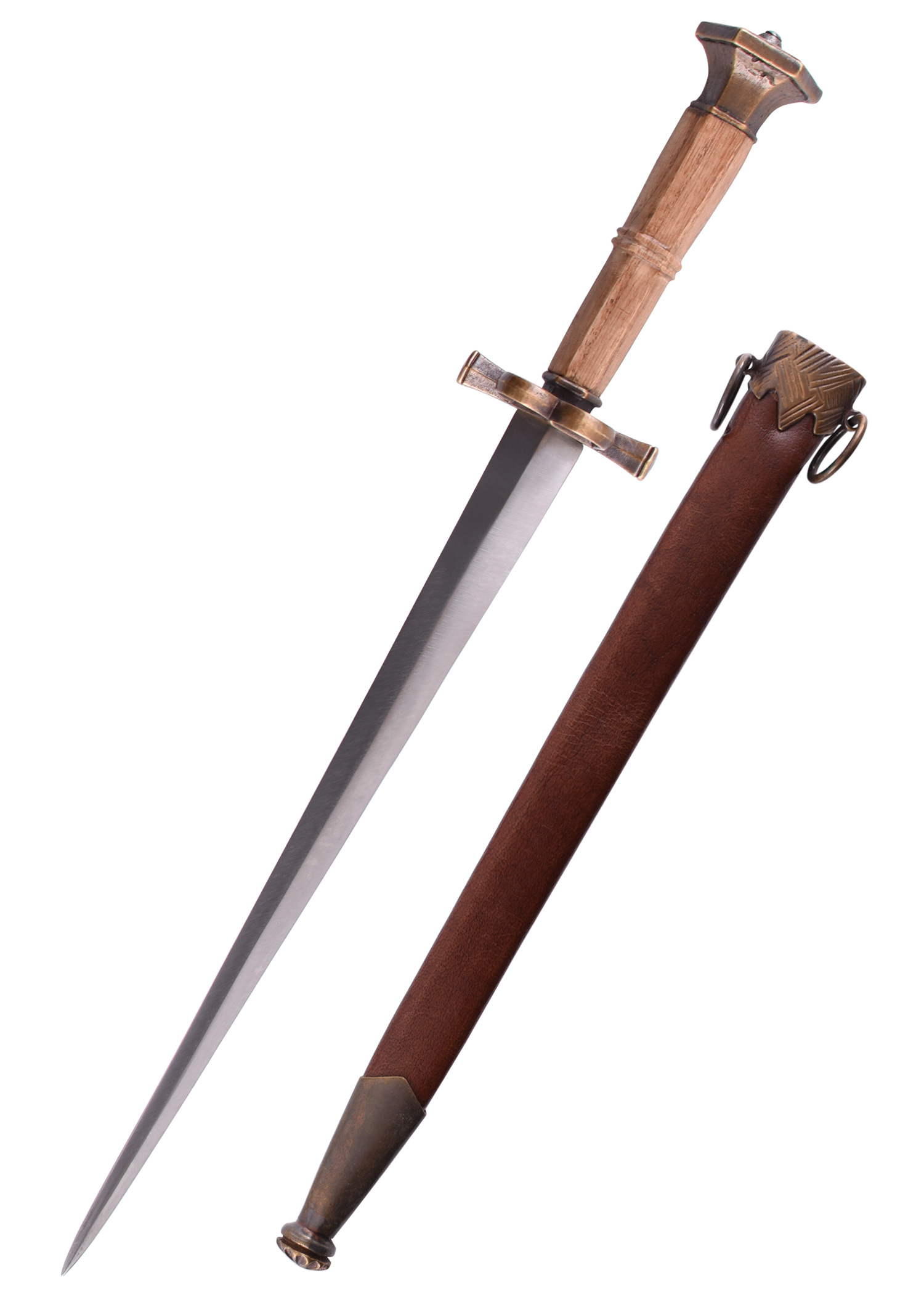 Deutscher Parierdolch mit Scheide, 16. Jh.