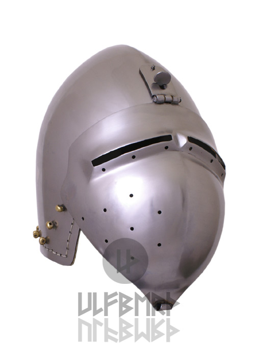 Deutsche Beckenhaube mit Visier, Schaukampf, 2mm Größe M