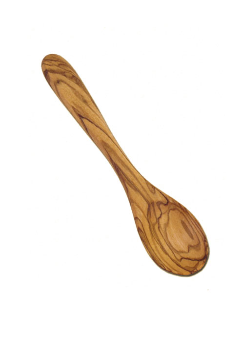 Kleiner Löffel aus Olivenholz, ca. 13 cm